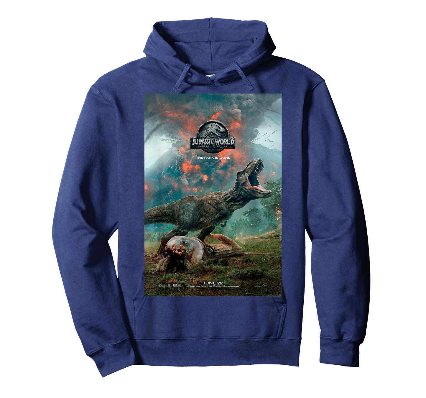 Jurassic World: Fallen Kingdom T-Rex Poster Graphic T-Shirt T-Shirt