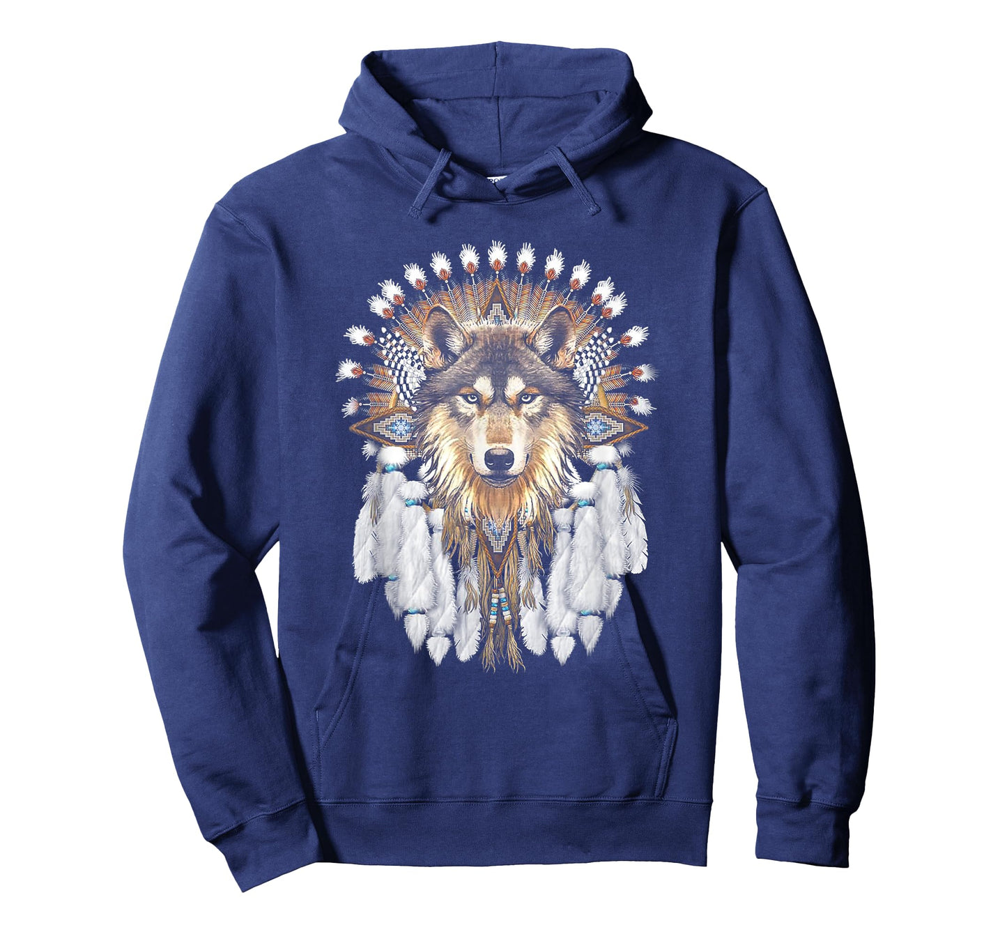 Native American Wolf Feather T-Shirt