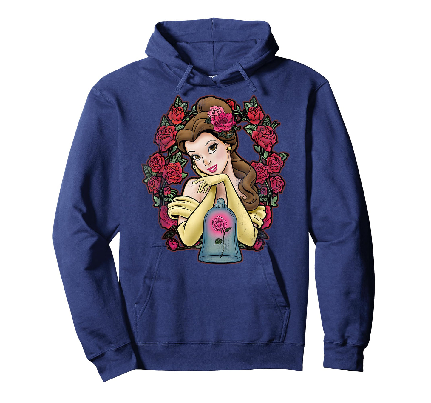 Disney Beauty And The Beast Belle Roses Graphic T-shirt T-Shirt