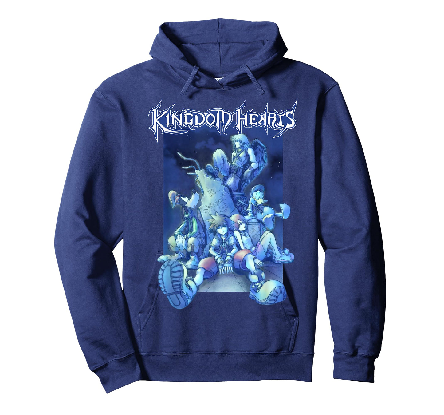 Kingdom Hearts - Blue Crew T-Shirt