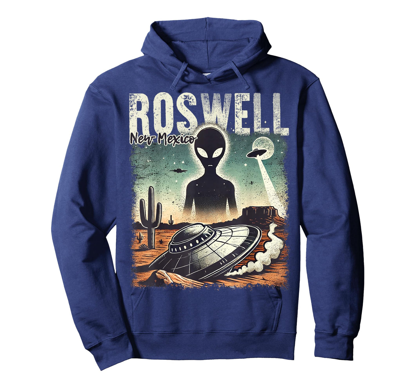 Roswell New Mexico 1947 Alien Abduction UFO Crash Vintage T-Shirt