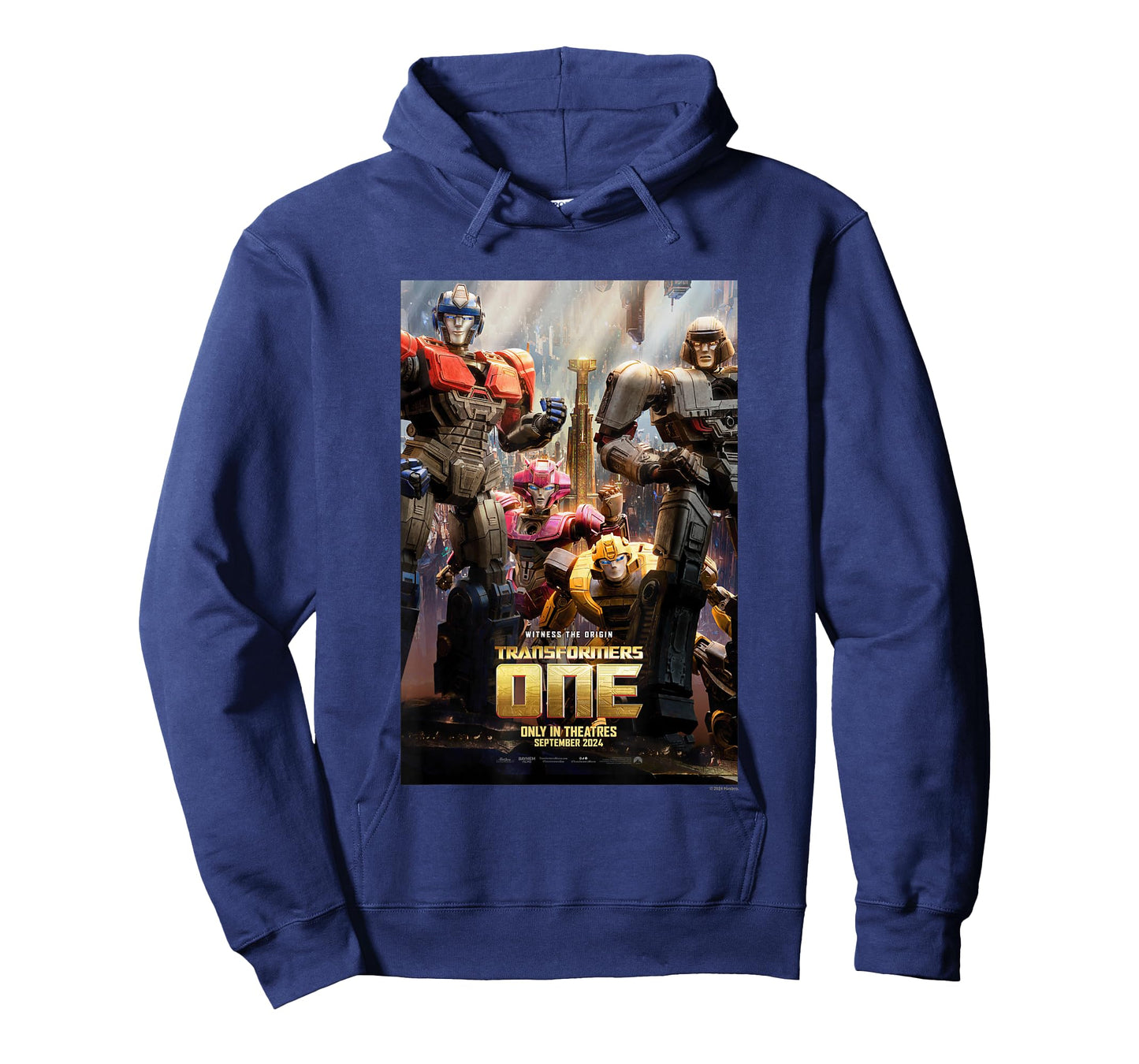 Transformers One Witness The Origin Movie Poster Vintage T-Shirt