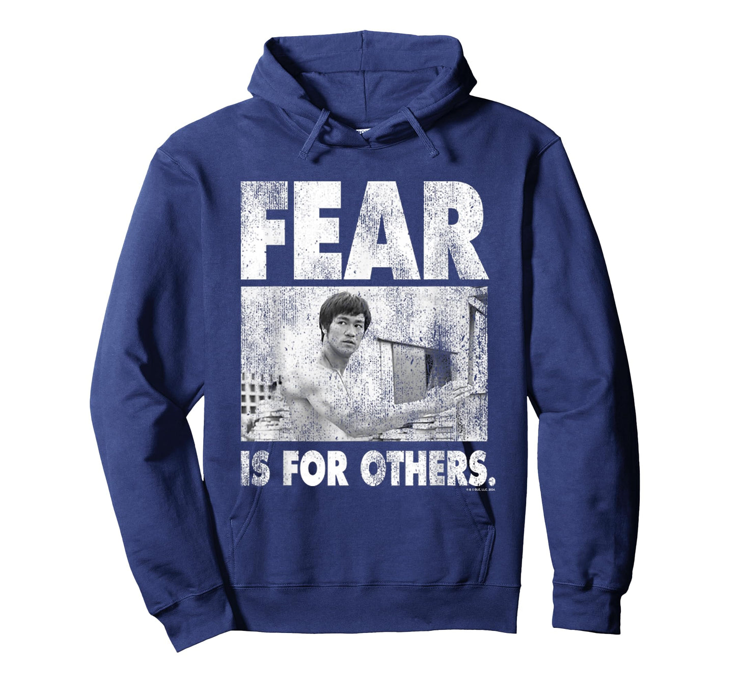 Bruce Lee Fear is for Others Distressed Poster T-Shirt