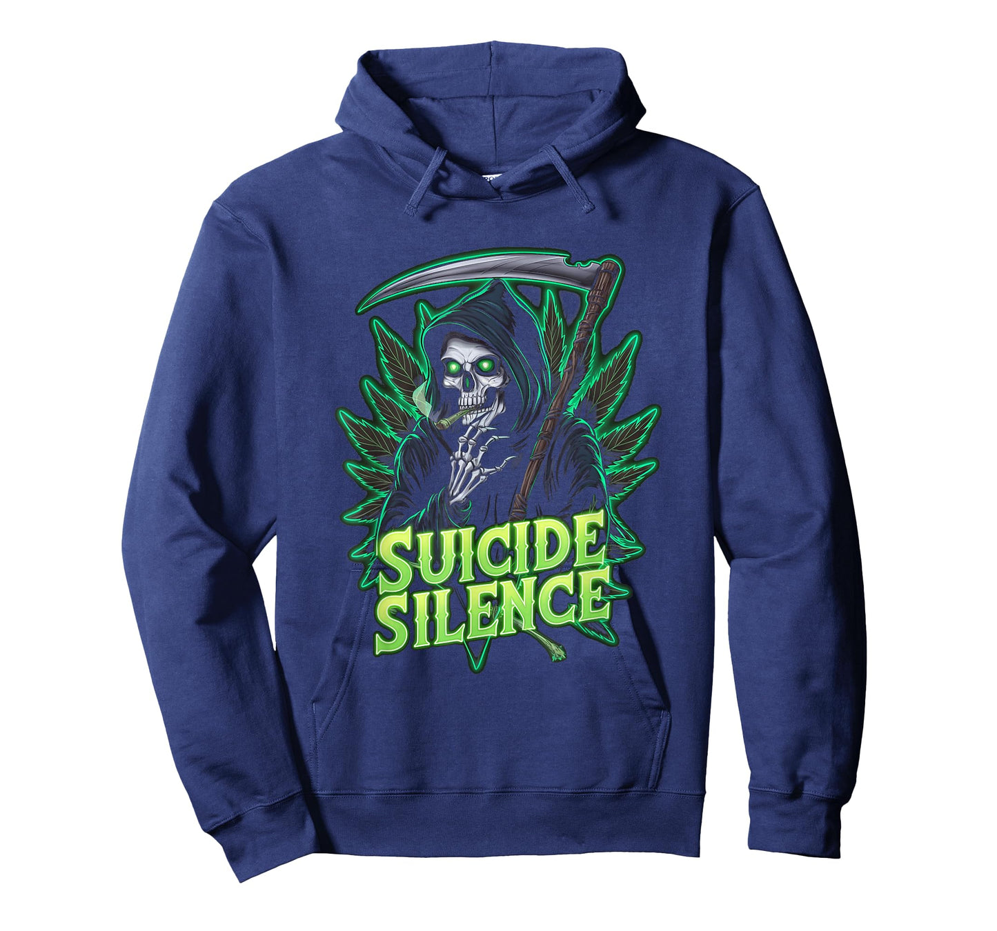 Suicide Silence Grim Reaper Occult Gothic Horror T-Shirt