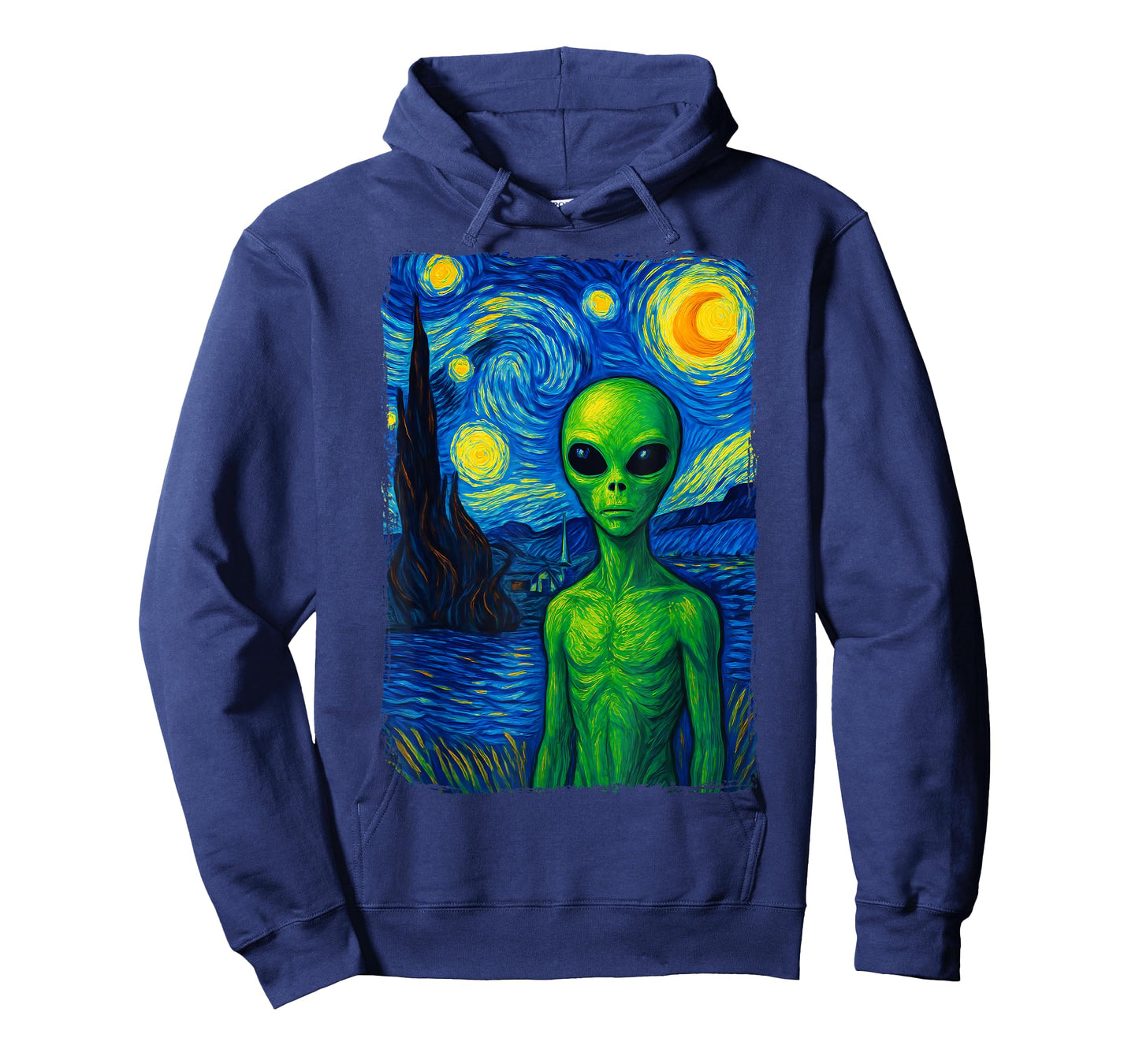 Alien Starry Night T-Shirt