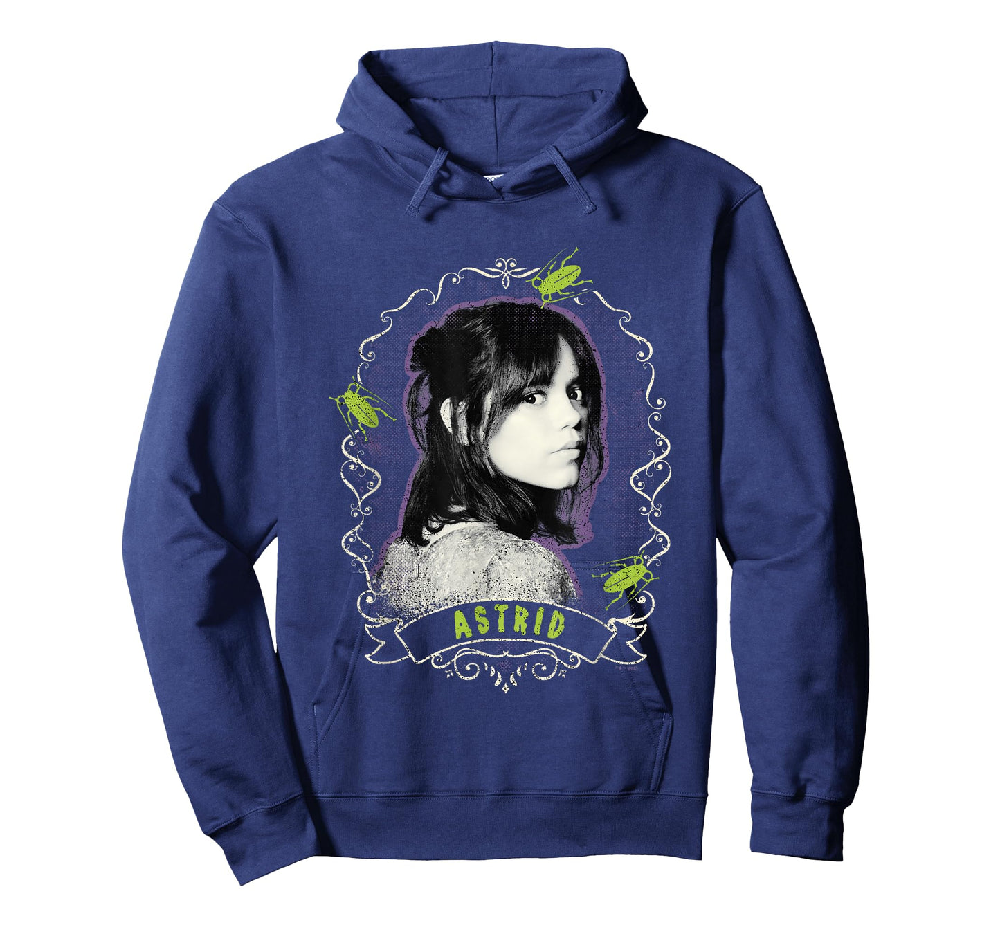 Beetlejuice Beetlejuice Astrid Deetz Face Portrait Vintage T-Shirt