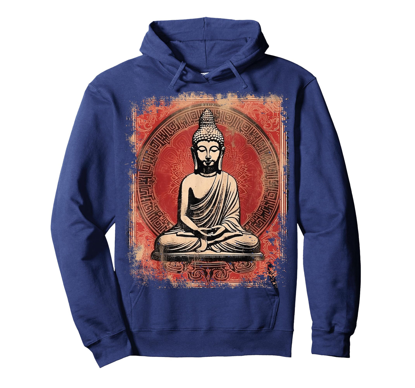 Hip Hop Y2K Vintage Hipster Retro Edgy Streetwear Buddha T-Shirt