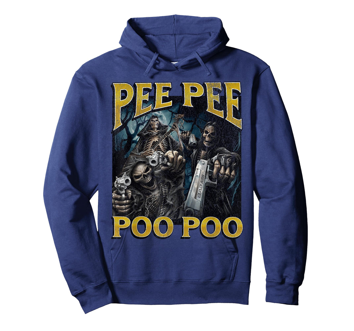 PeePee PooPoo Funny Hard Skeleton Meme Bootleg T-Shirt