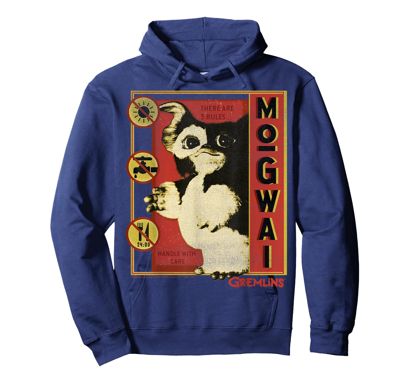 Gremlins Mogwai Three Rules Poster T-Shirt Small