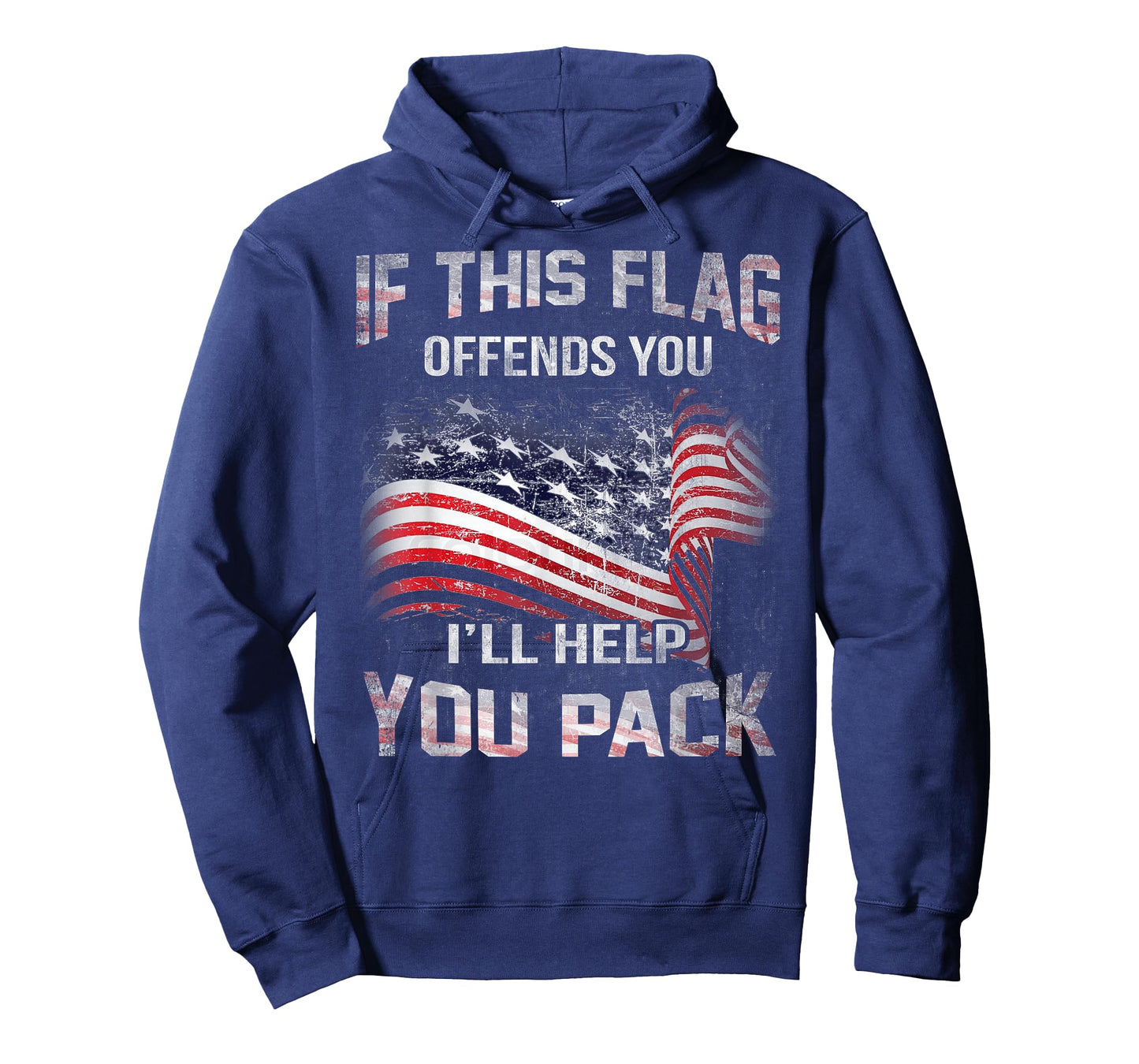 If The Flag Offends You I'll Help You Pack T-Shirt T-Shirt