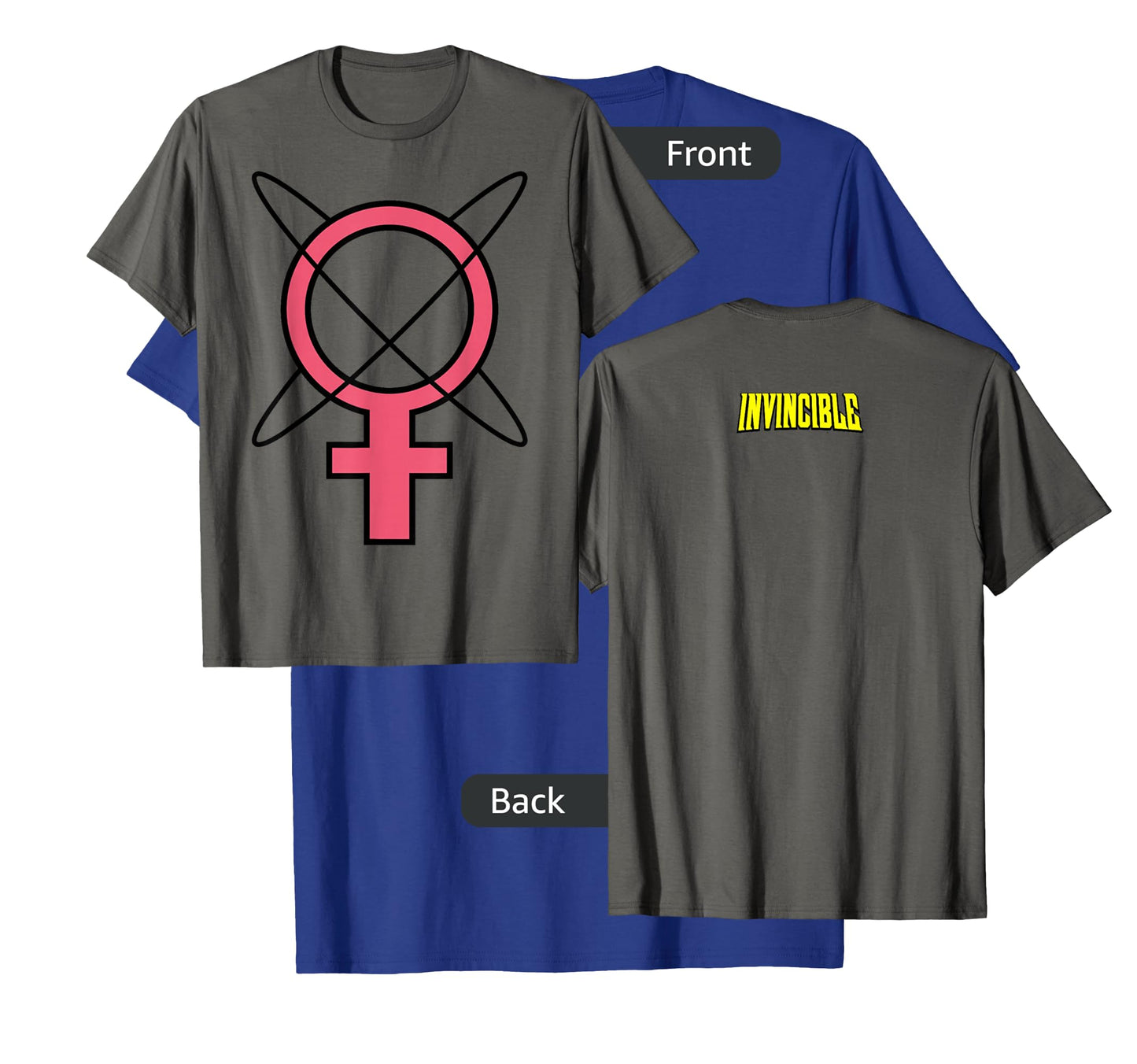 Invincible Animated - Atom Eve Symbol T-Shirt