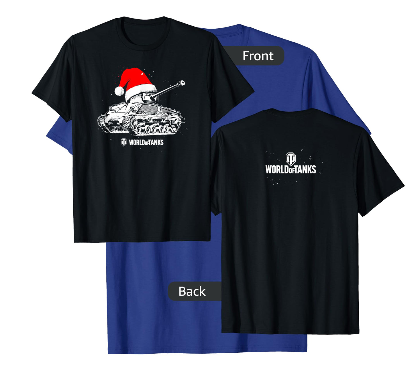 World of Tanks M4A3E8 Sherman with Santa Hat T-Shirt
