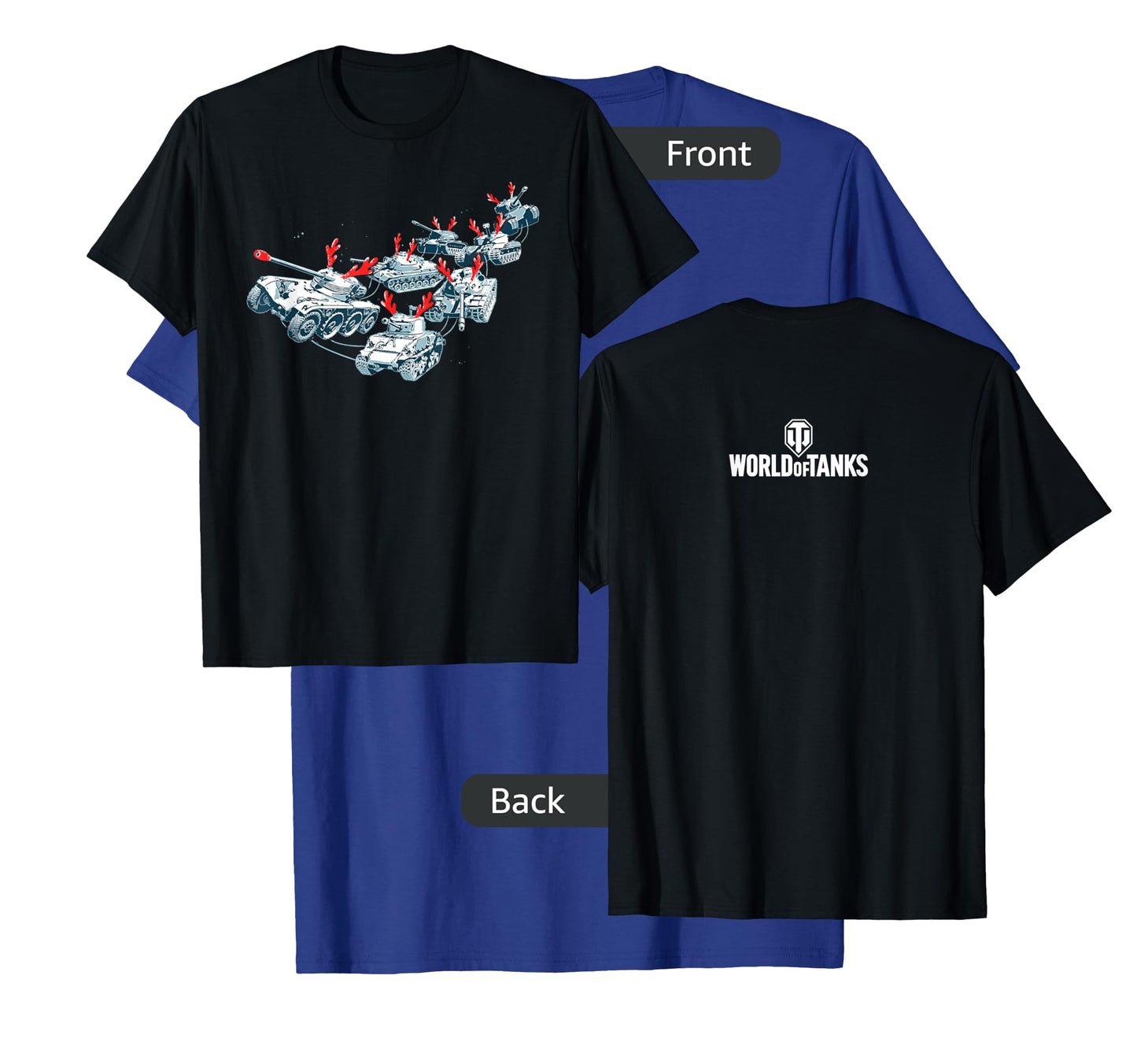 World of Tanks Santa's Tankdeer Harness T-Shirt