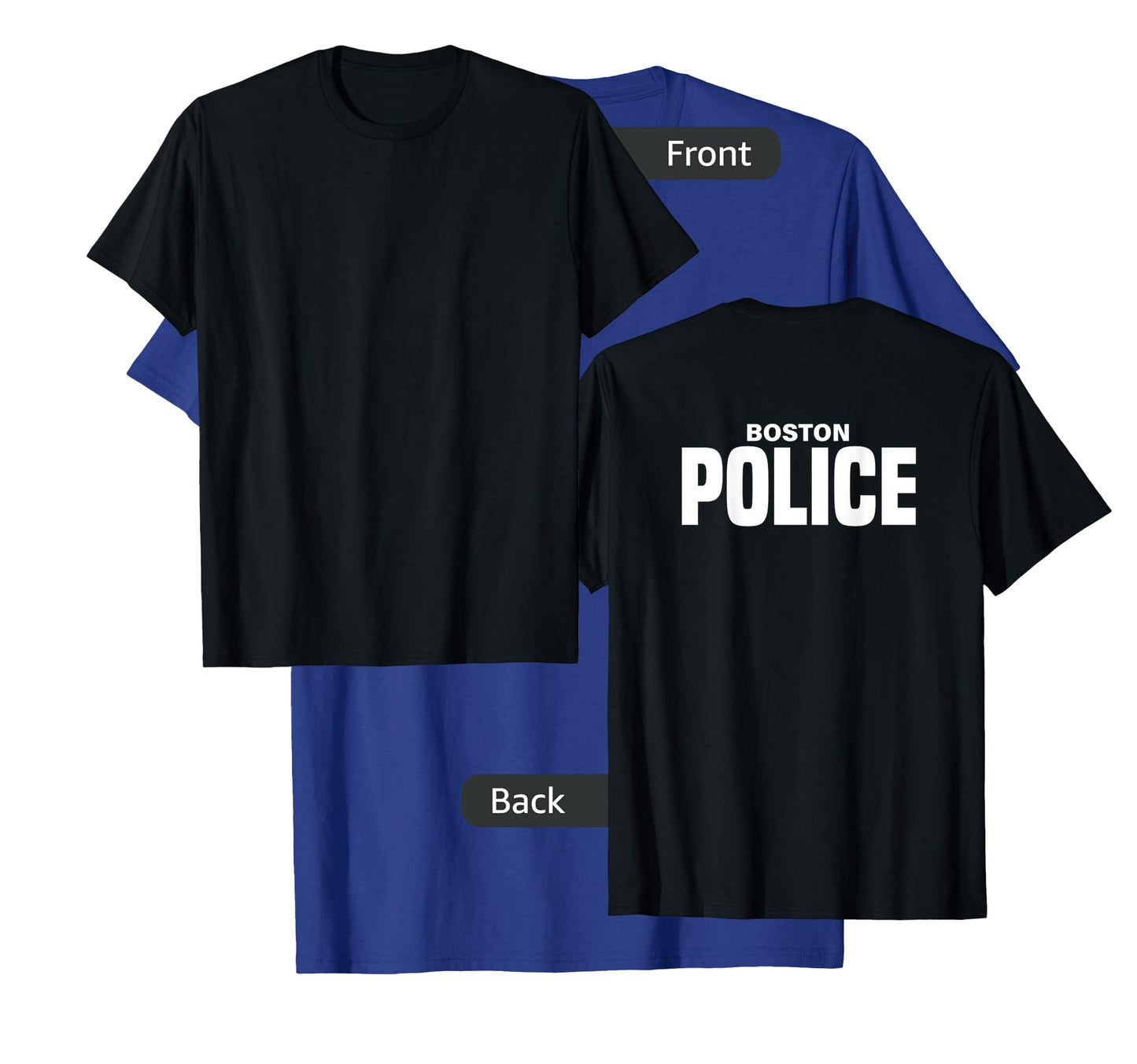 Boston Police Officer Massachusetts Policeman Duty T-Shirt