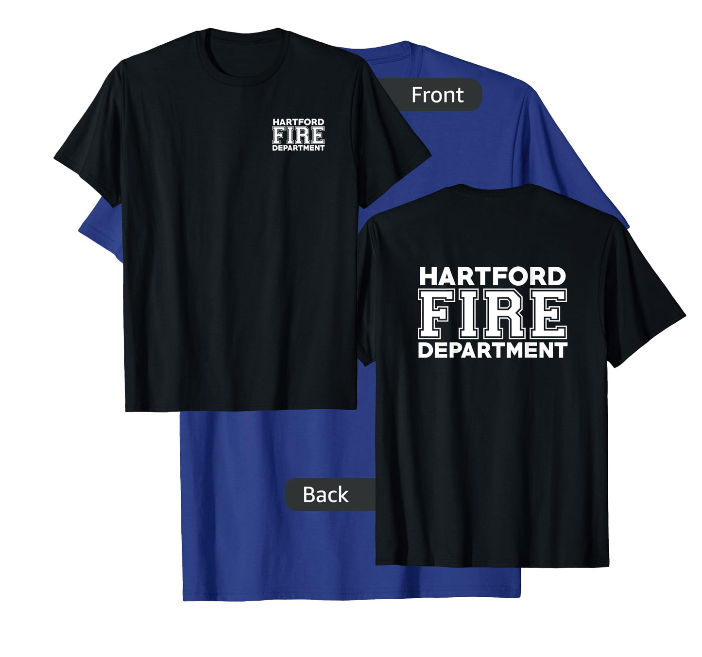 City of Hartford Fire Rescue Connecticut Firefighter T-Shirt