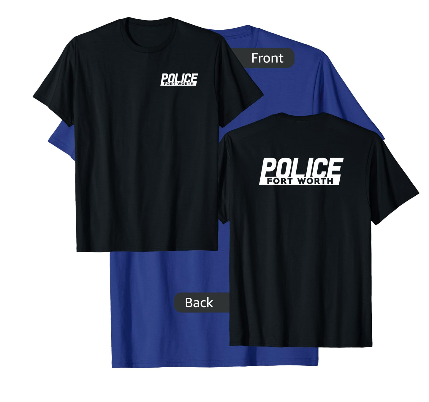 City of Fort Worth Police Officer Texas Policeman T-Shirt