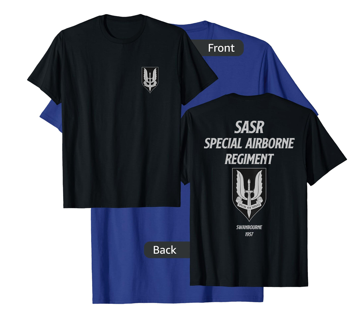 SASR Australian Special Force Air BACKPRINT T-Shirt