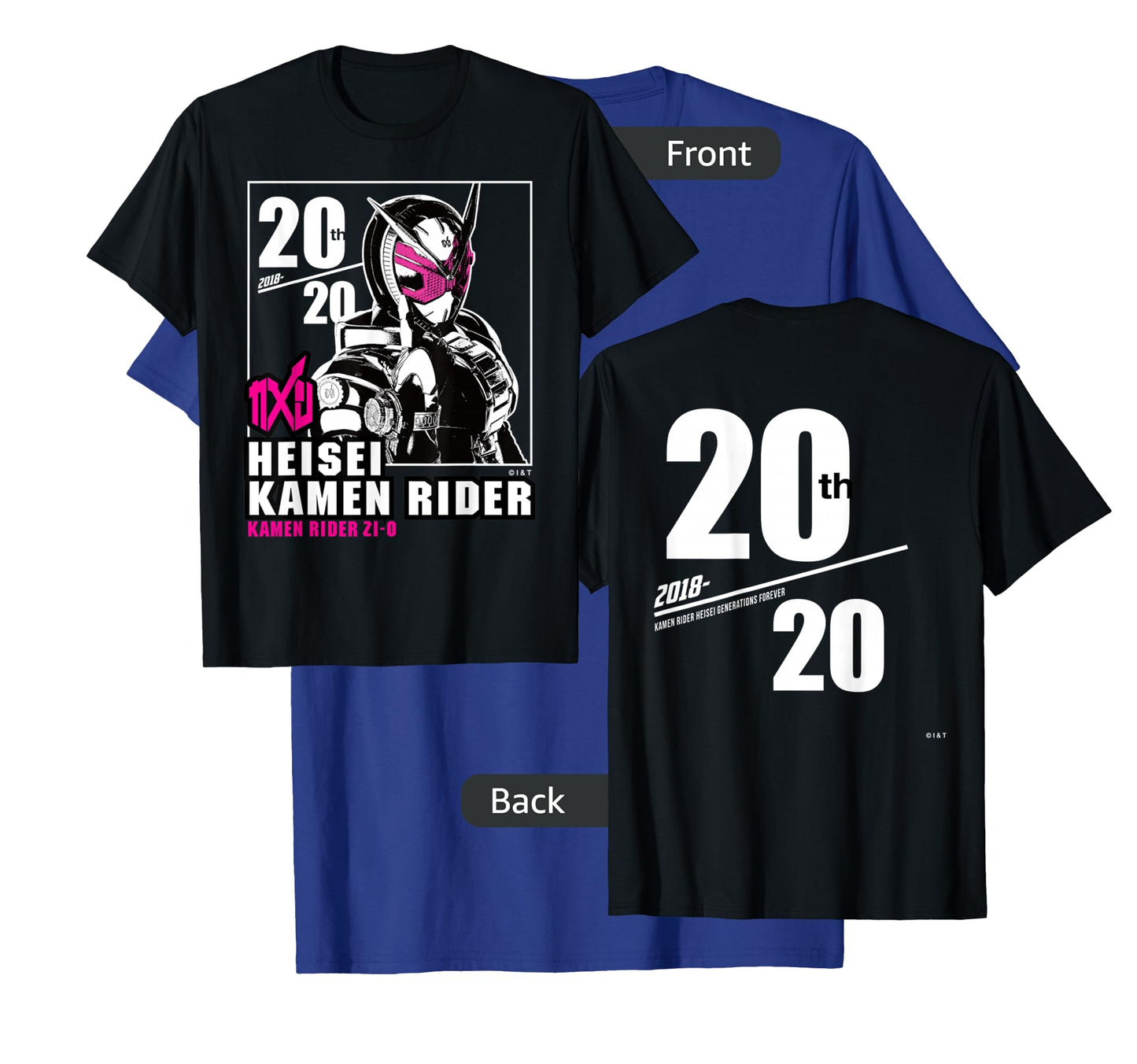 Kamen Rider Zi-O Heisei Rider Anniversary T-Shirt