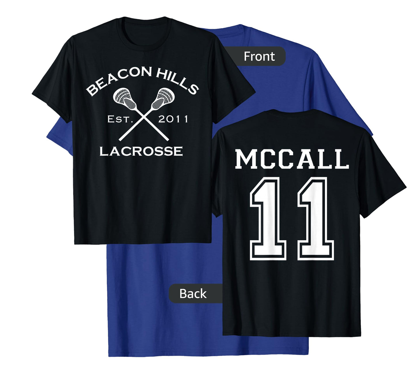 Beacon Hills Lacrosse McCall 11 Teen Wolf Inspired TShirt T-Shirt