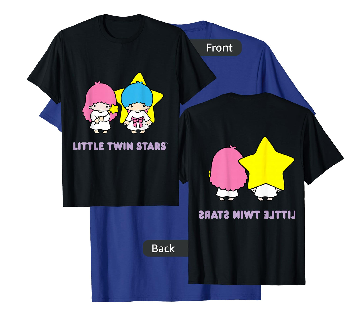 LittleTwinStars Character Front and Back T-Shirt