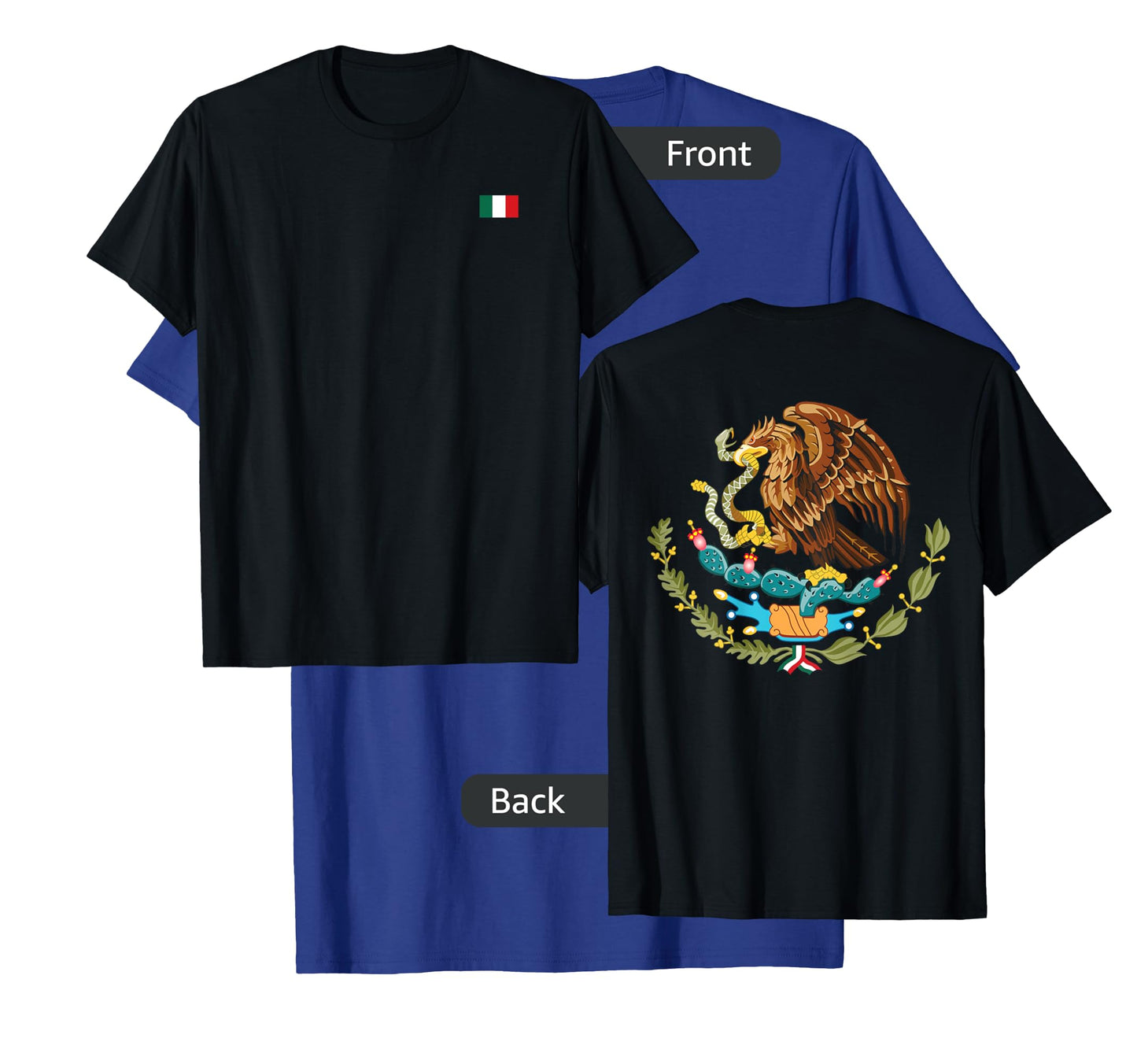Mexico Flag Mexican Pride Flag of Mexico Coat of Arms Nation T-Shirt