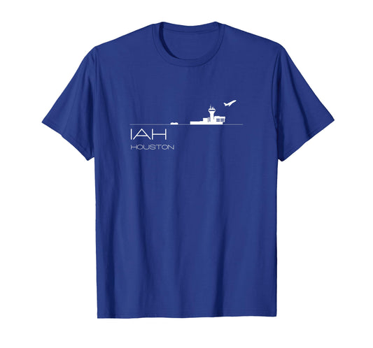 Houston Texas Airport Code Souvenir Gift IAH T-Shirt
