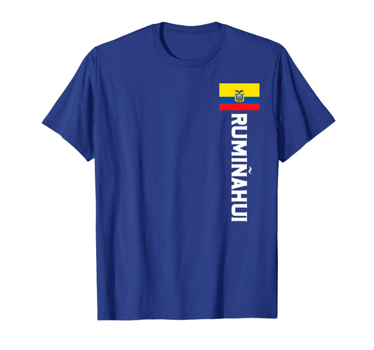 Rumiñahui Ecuador Flag Emblem Escudo Bandera T-Shirt