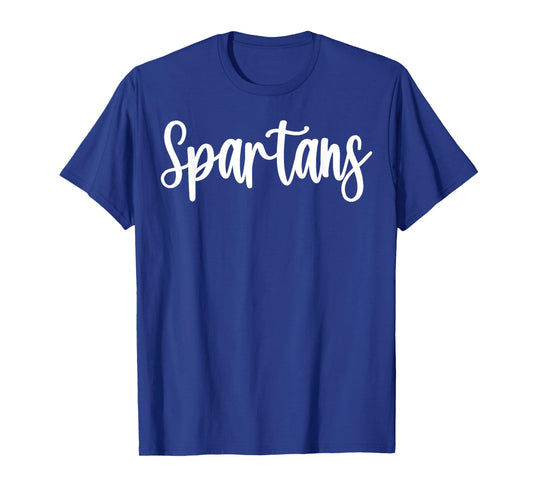 Spartans School Spirit Team Mascot Game Night T-Shirt