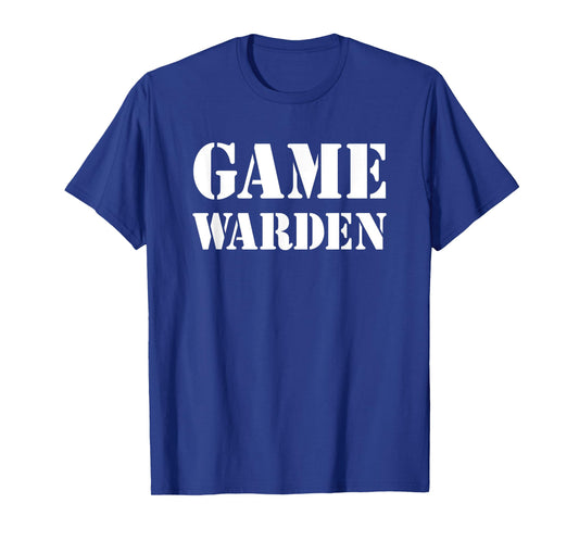 Game Warden Shirt Halloween Costume T-Shirt