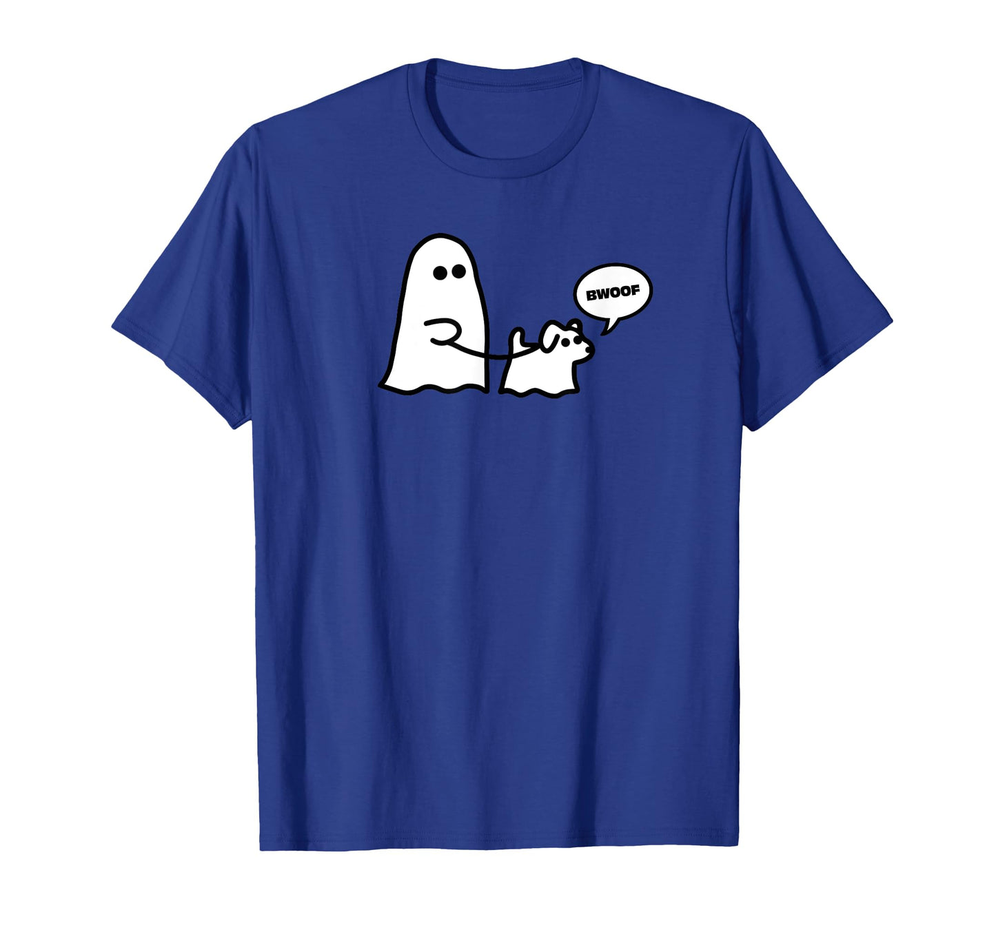 Ghost Walking Ghost Dog Bwoof Men Women Kids T-Shirt