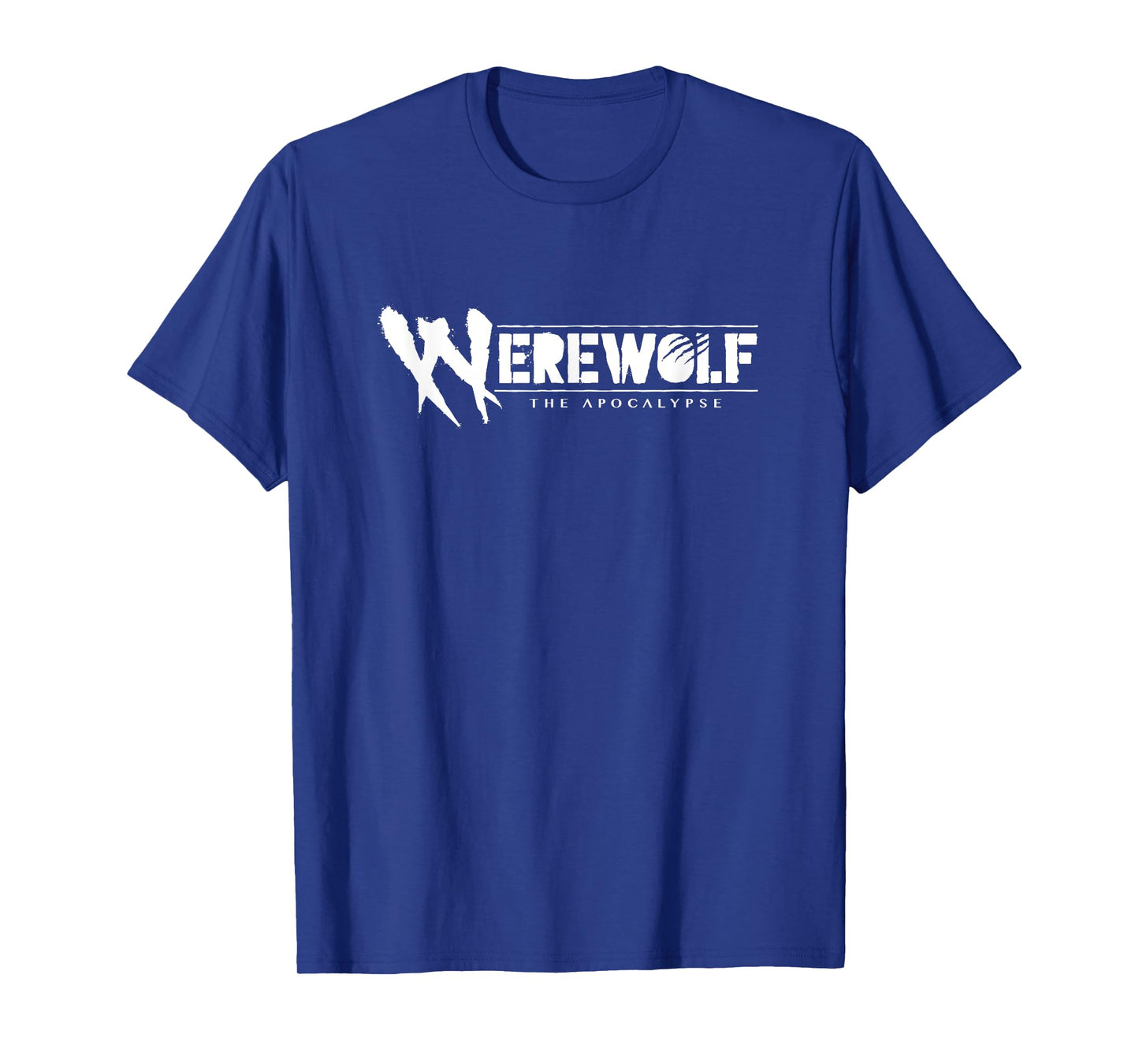 World of Darkness WoD Werewolf The Apocalypse Logo T-Shirt - Unisex-Adults/Kids, Black, Small, Short Sleeve