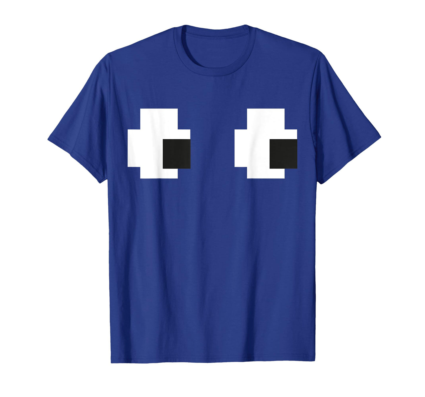 Retro Arcade Game Ghost Eyes Halloween Group Costume T-Shirt