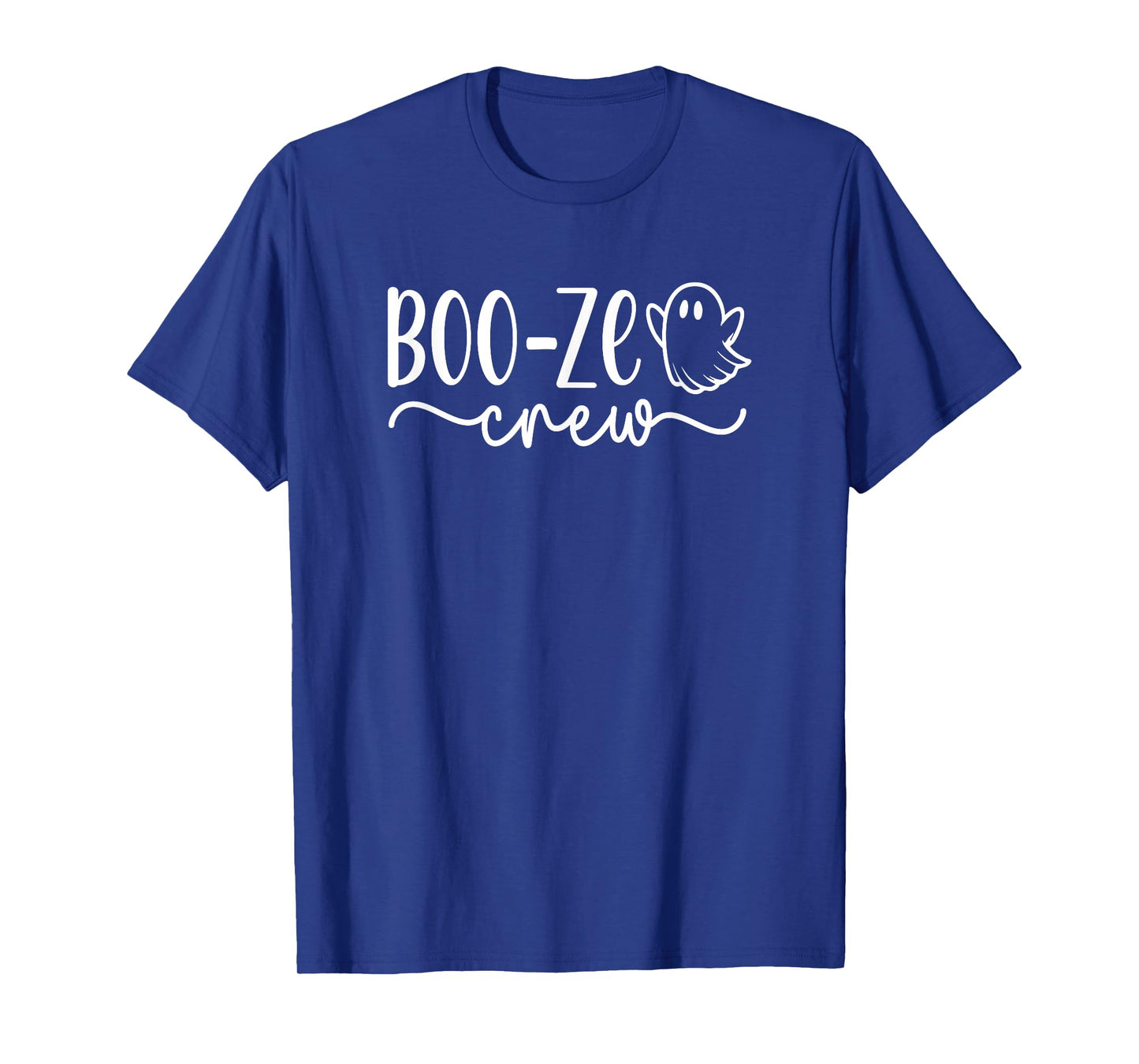 Boo-ze Crew Halloween Ghost Vacation Cruise Tee T-Shirt