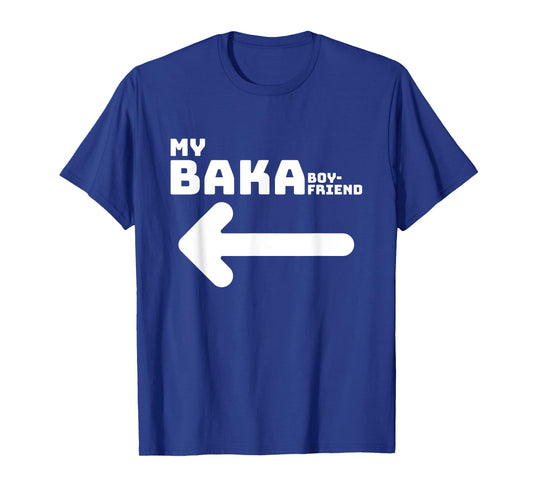 Funny Cute Anime Couple Matching Girlfriend Wear Gift T-Shirt