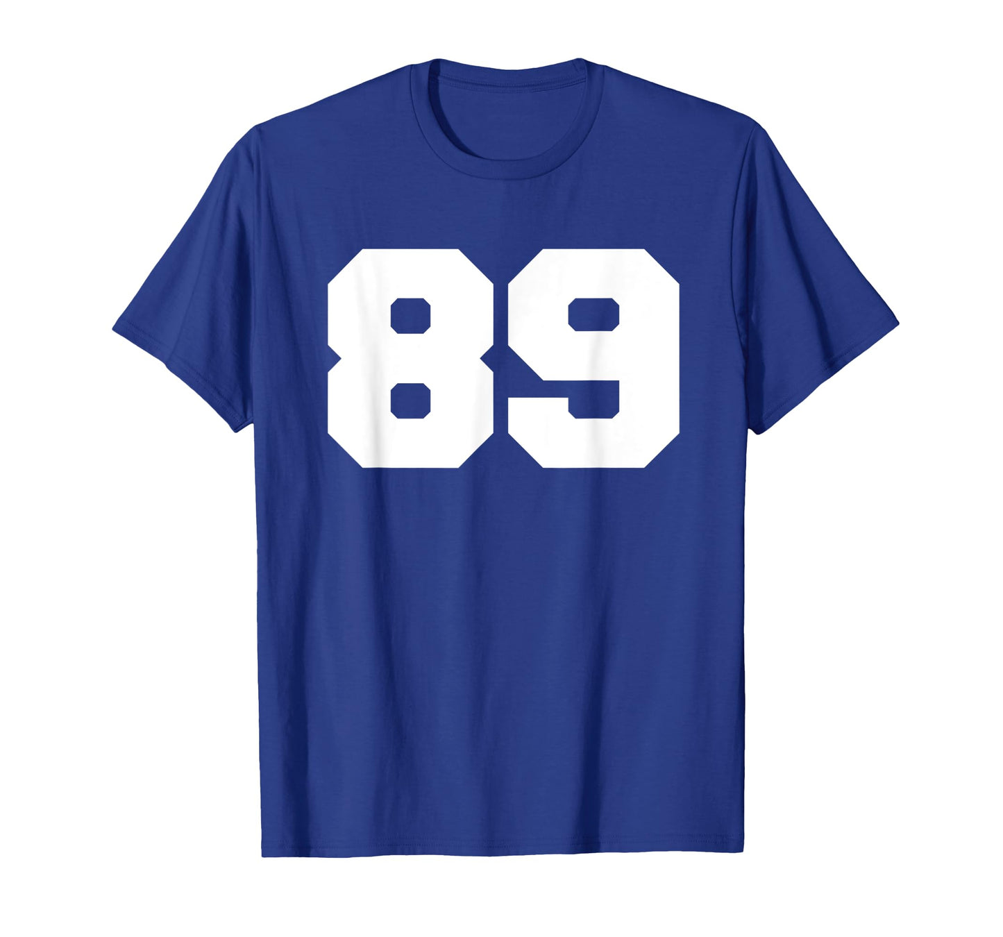 Number 89 Sports Jersey Player #89 Fan FRONT PRINT Varsity T-Shirt