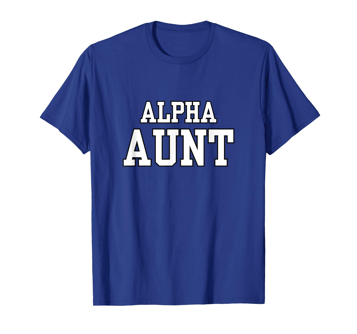 Alpha Aunt Wolf Matching Family Tribe Wolves Moon Auntie T-Shirt