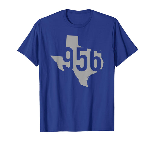 956 Area Code, Laredo, Brownsville, McAllen, Texas T-Shirt