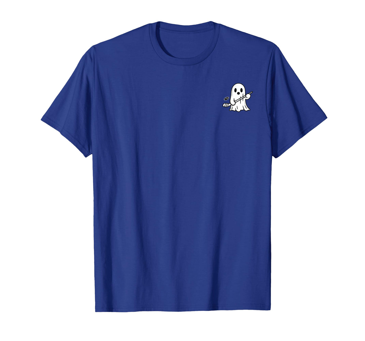Funny Halloween Ghost Hockey My Boo Halloowen Men Women T-Shirt