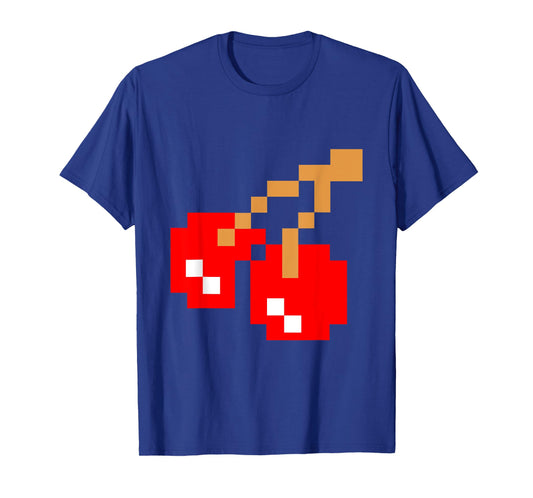 Retro Arcade Game Cherries Funny 80s arcade video game T-Shirt