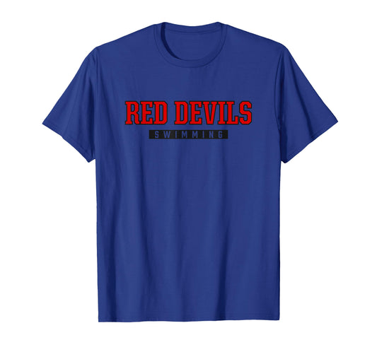 East Valley Red Devils Swimming T-Shirt