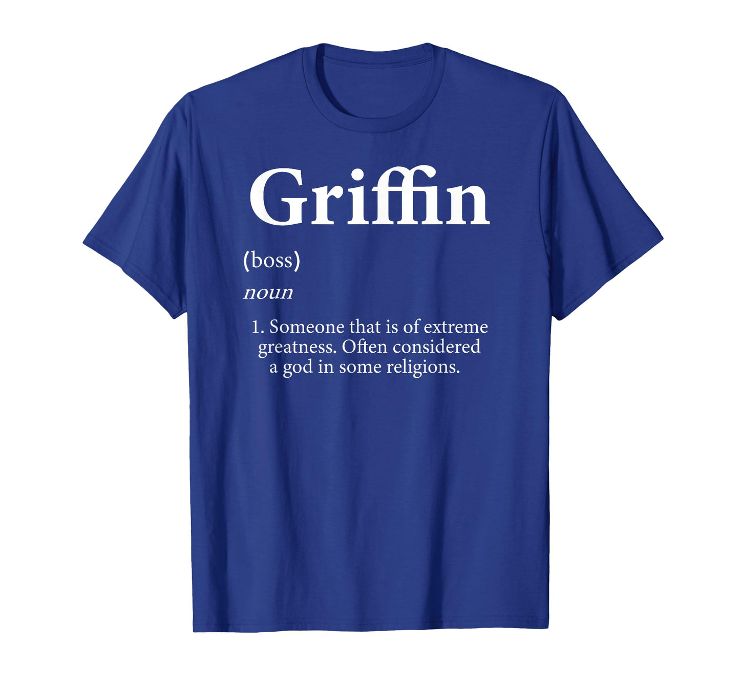 Griffin Definition Personalized Name Costume For Griffin T-Shirt