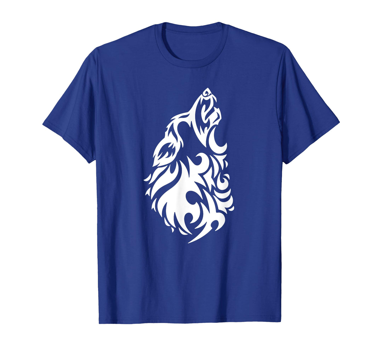 Wolf Tee - Cool Tribal Dog Head Pup Howling Men Women Girls Kids T-Shirt