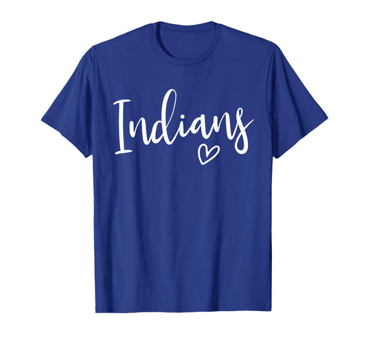 Indians High School Indians Sports Team Women's Indians T-Shirt