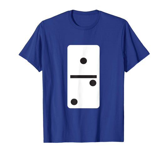 One Two Dominoes T-Shirt Halloween Costume Domino Game T-Shirt