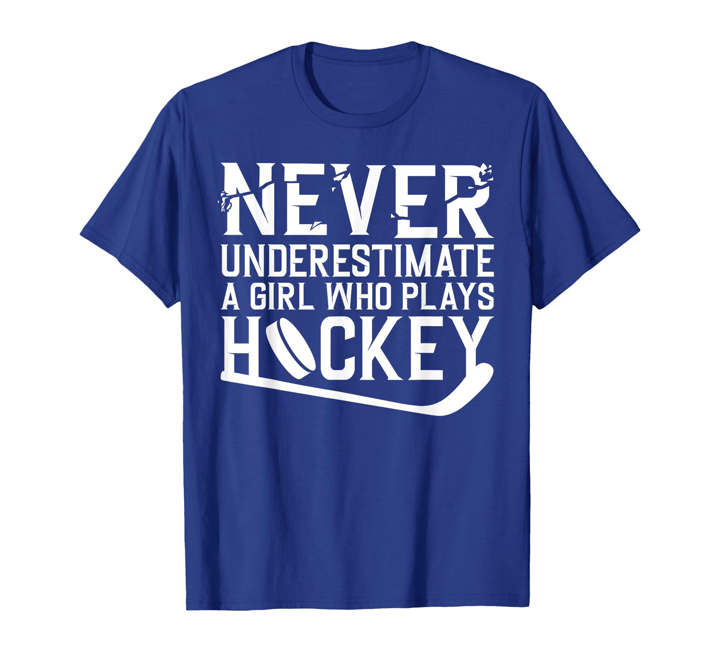 Funny Hockey For Women Girls Ice Hockey Player Hockey Lovers T-Shirt