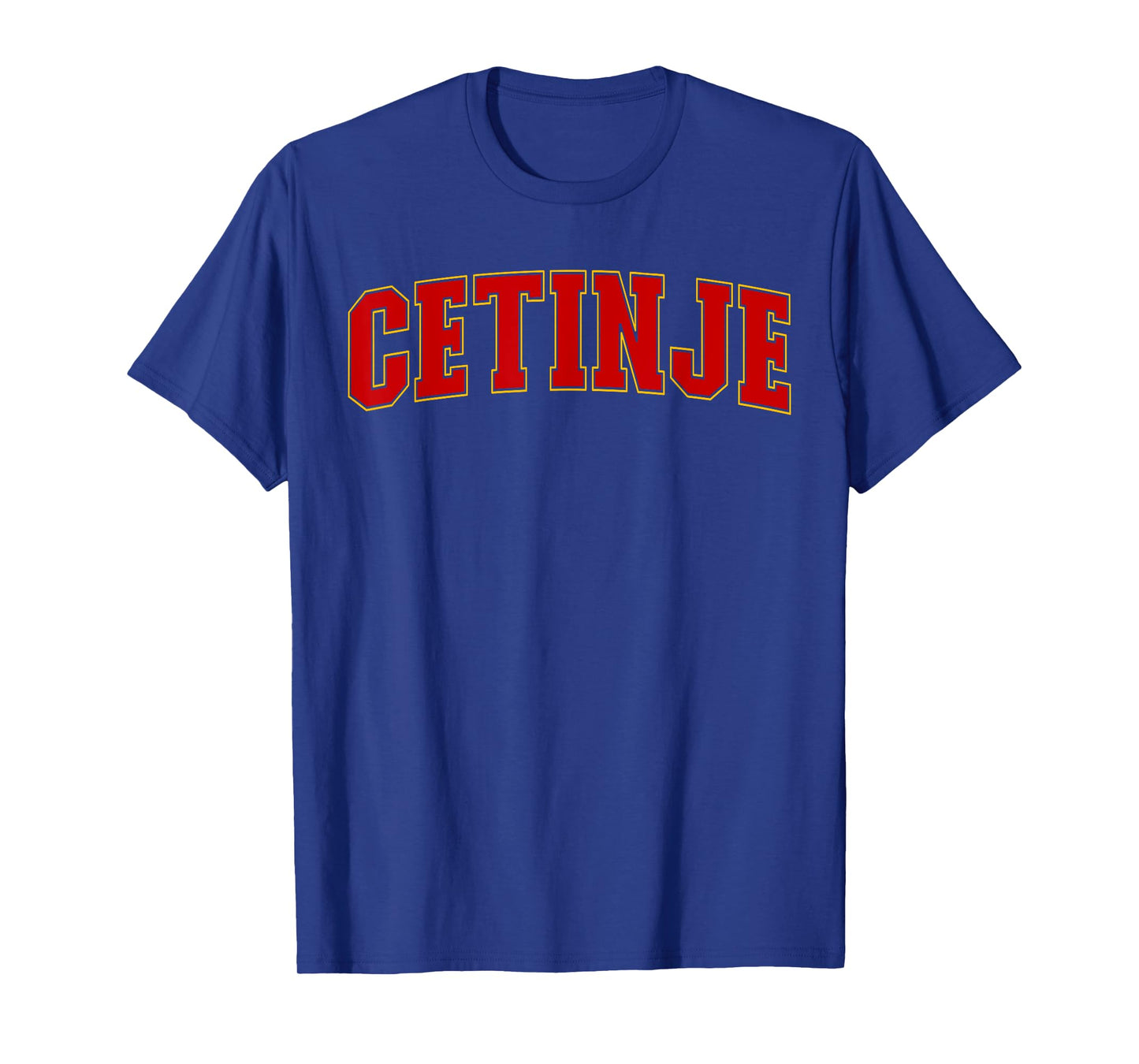 Cetinje Montenegro Souvenir Proud Montenegrin Lover Cetinje T-Shirt