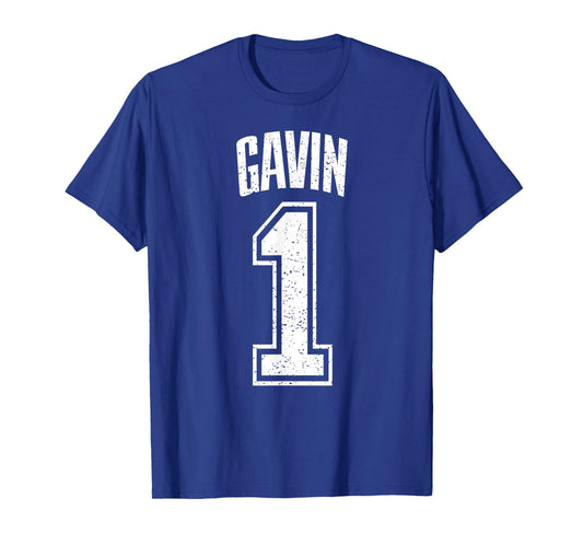 Gavin Supporter Number 1 Greatest Fan T-Shirt