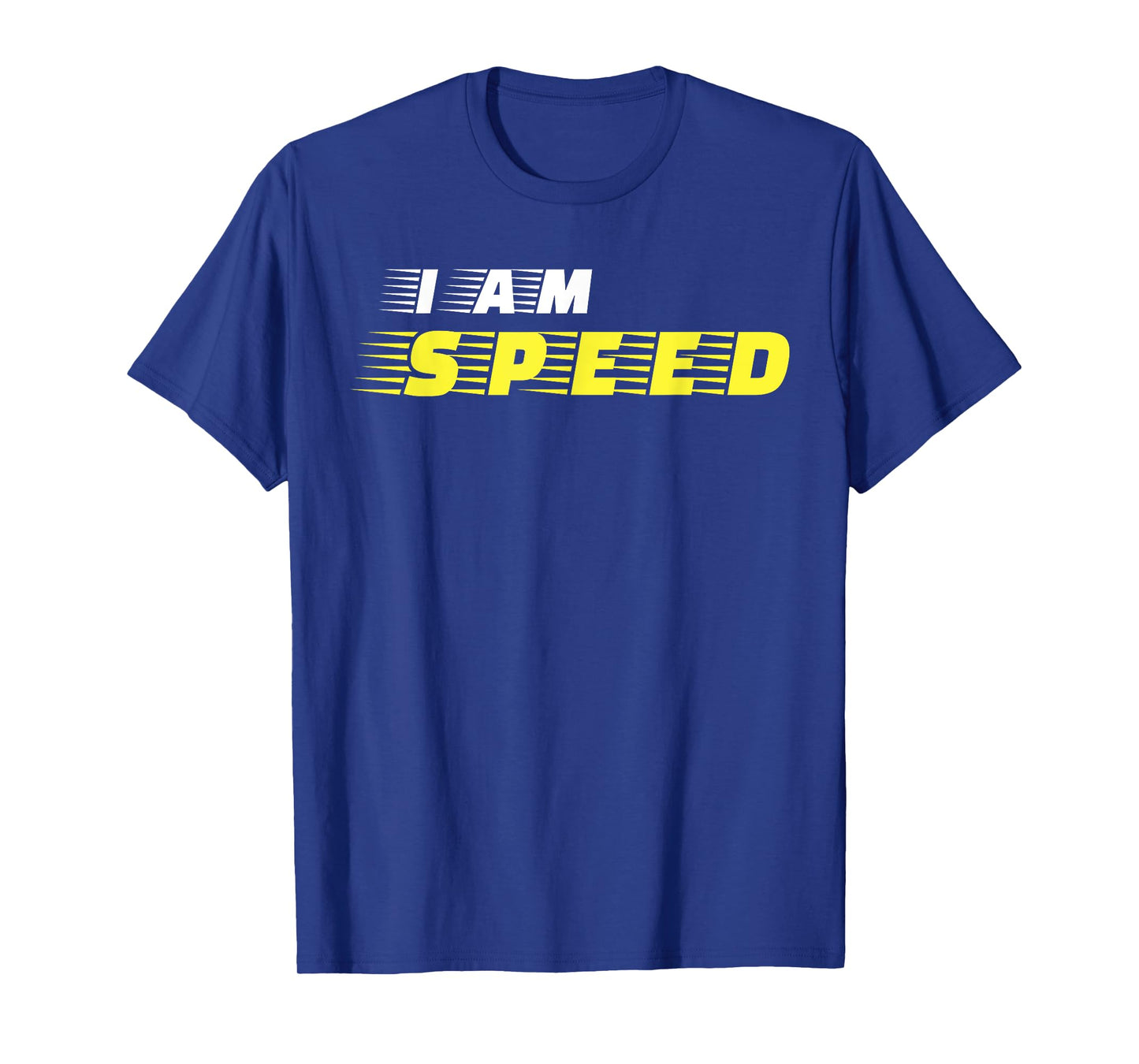 I am Speed Car Racing Fast Person Movie Quote Kids Race Tee T-Shirt