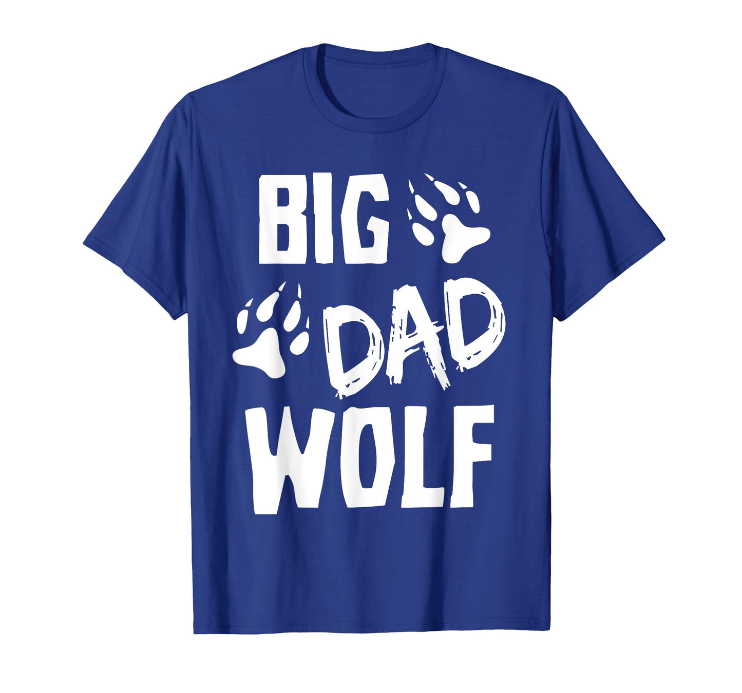 Halloween Shirt Dad Men Funny Costume Daddy Big Dad Wolf T-Shirt