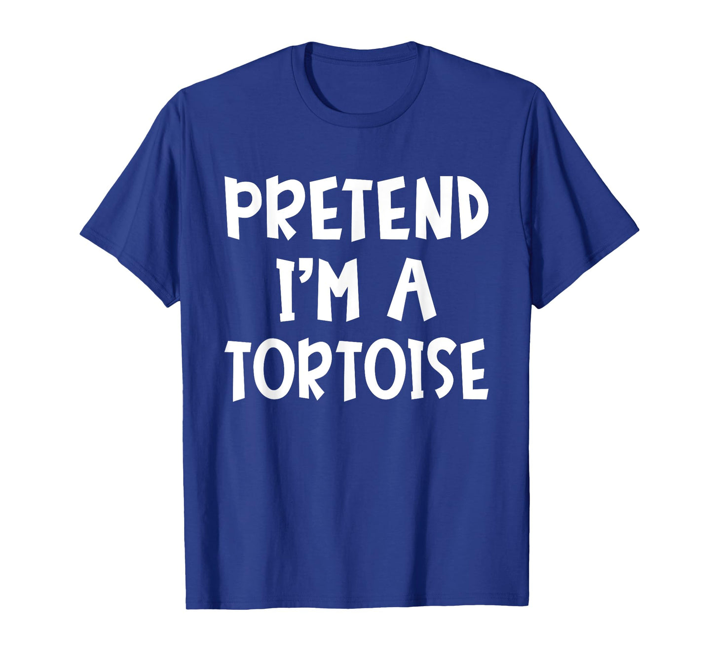 Pretend I'm A Tortoise Matching Costume Lazy Easy Halloween T-Shirt